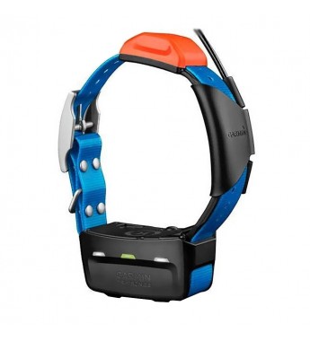 Collar con GPS Garmin T5 010-01041-70 con GLONASS / Luces LED de faro y modo de rescate - Negro/Azul