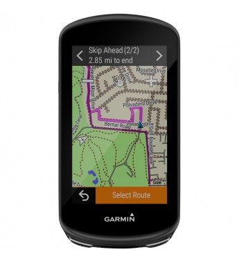 GPS Garmin Edge 1030 Plus Bundle 010-02424-01 con Pantalla de 3.5"/Bluetooth/IPX7/Wi-Fi + Sensores - Negro