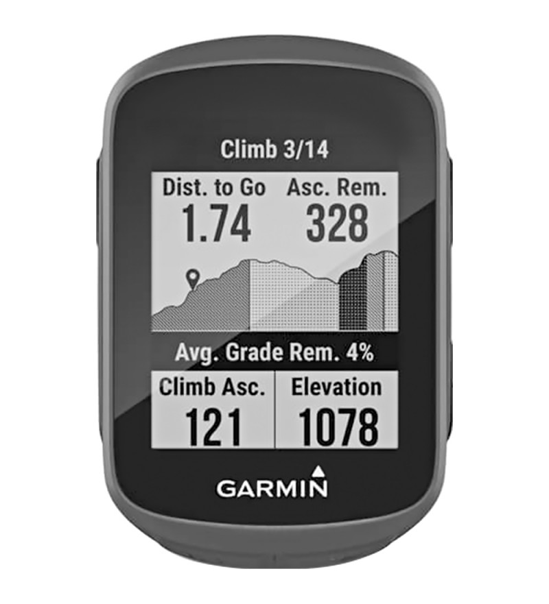 GPS Garmin Edge 130 Plus 010-02385-00 con Pantalla de 1.8"/IPX7 - Negro