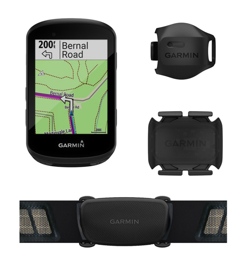 GPS Garmin Edge 530 Sensor Bundle 010-02060-10 con Pantalla 2.6"/Wi-Fi/Bluetooth/IPX7 + Sensores - Negro