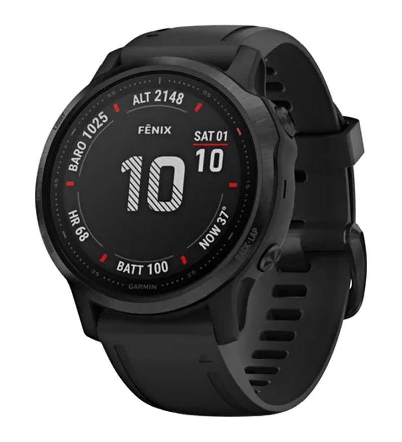 Smartwatch Garmin Fenix 6S Pro de 42mm 010-02159-13 con Pantalla 1.2"/GPS/Wi-Fi/Bluetooth - Negro