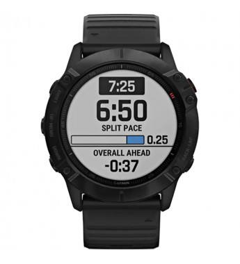 Smartwatch Garmin Fenix 6X Pro de 51mm 010-02157-00 con Pantalla 1.4"/GPS/Wi-Fi/Bluetooth - Negro