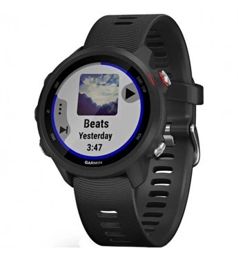 Smartwatch Garmin Forerunner 245 Music 010-02120-20 con GLONASS/Bluetooth/5 ATM - Negro