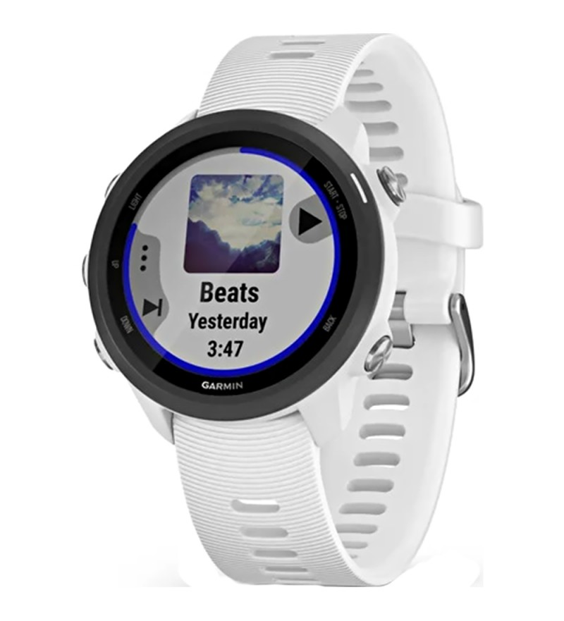Smartwatch Garmin Forerunner 245 Music 010-02120-21 con GLONASS/Bluetooth/5 ATM - Negro/Blanco