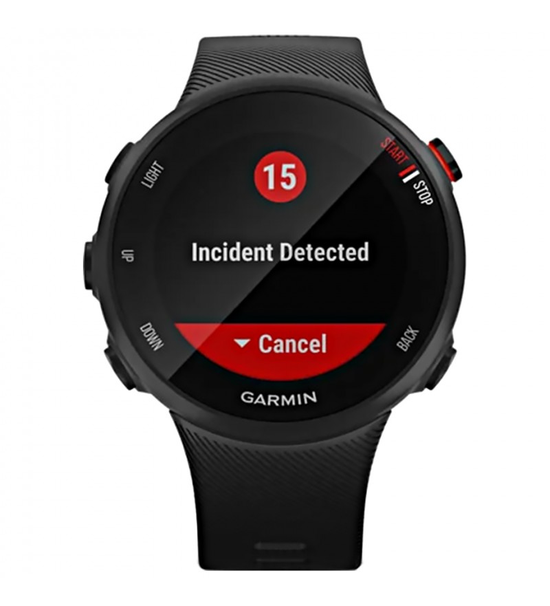 Smartwatch Garmin Forerunner 45S 010-02156-02 con Pantalla de 1.04"/Bluetooth/GPS/5 ATM - Negro