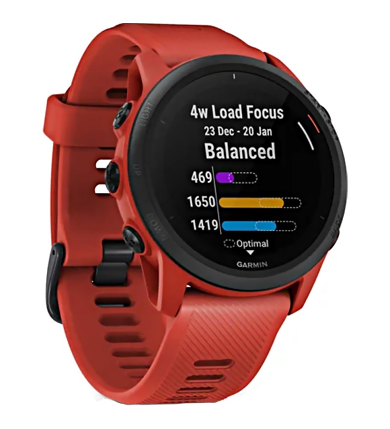 Smartwatch Garmin Forerunner 745 010-02445-02 con Pantalla de 1.2"/Bluetooth/GPS/5 ATM - Magma Red