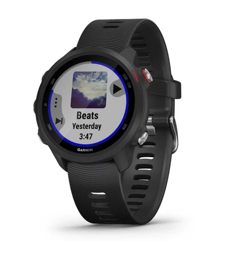 Smartwatch Garmin Forerunner 245 Music 010-02120-20 con GLONASS/Bluetooth/5 ATM - Negro