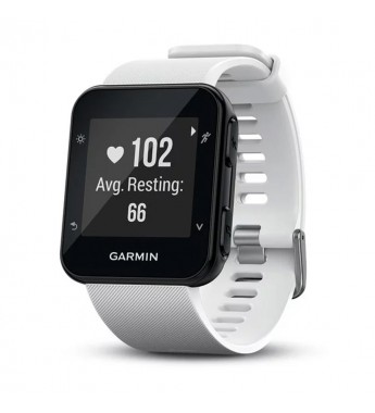 Smartwatch Garmin Forerunner 35 010-01689-03 con Pantalla 1.3/Bluetooth/GPS - Blanco/Negro