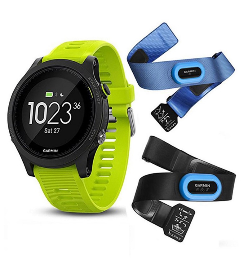 Smartwatch Garmin Forerunner 935 Tri Bundle 010-01746-02 GPS/Bluetooth - Verde/Negro