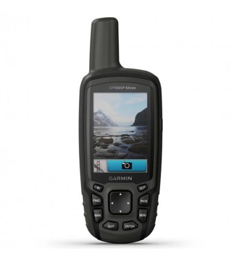 GPS Garmin GPSMAP 64csx 010-02258-20 con IPX7/8GB/GLONASS/Brújula/8MP - Negro