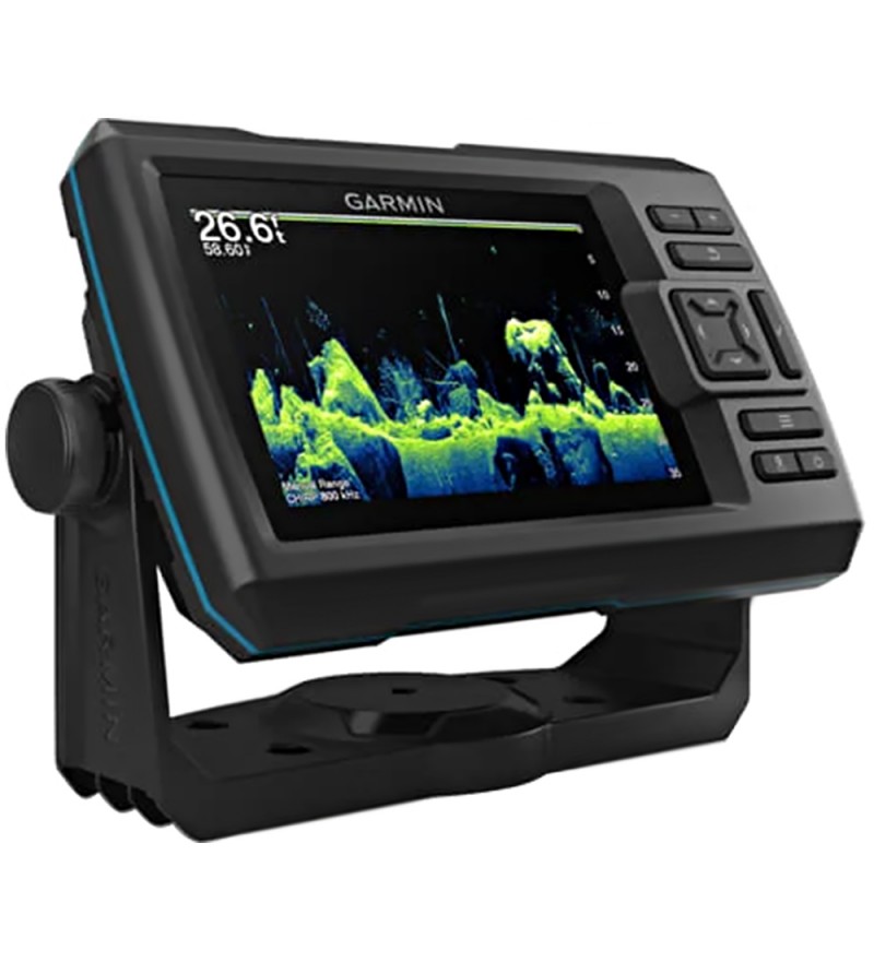 Sonda para Pesca Garmin STRIKER Vivid 5cv 010-02551-01 con Pantalla de 5.0" con GPS + Transductor GT20-TM - Negro