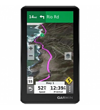 Navegador GPS para Motocicleta Garmin zumo XT 010-02296-00 con pantalla de 5.5" Bluetooth/IPX7/ANT+ - Negro