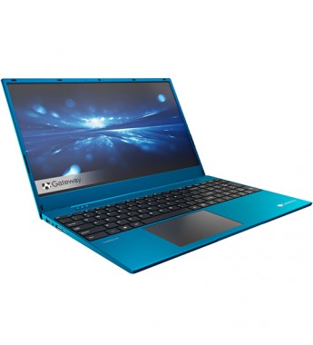 Notebook Gateway Ultra Slim GWTN156-12BL de 15.6" FHD con AMD Ryzen 3 3250U/4GB RAM/128GB eMMC/W10H - Azul