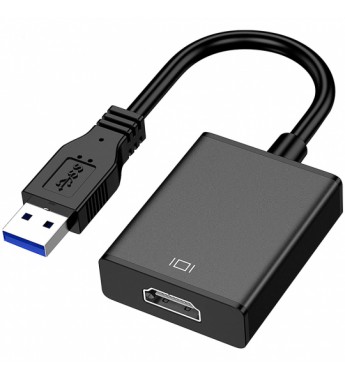 Adaptador HDMI a USB 3.0 - Negro