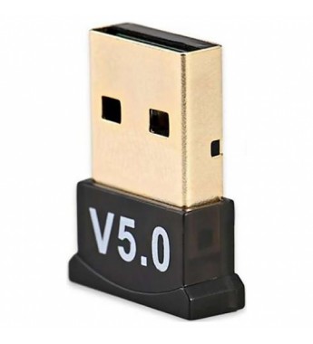 Adaptador Dongle USB Bluetooth V5.0 - Negro