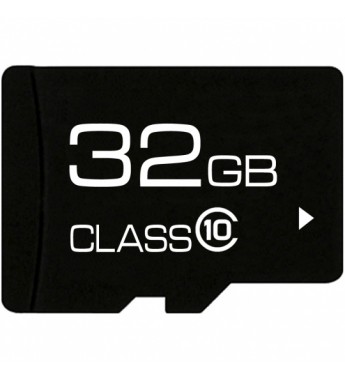 Tarjeta microSD de 32GB Class10 - Negro