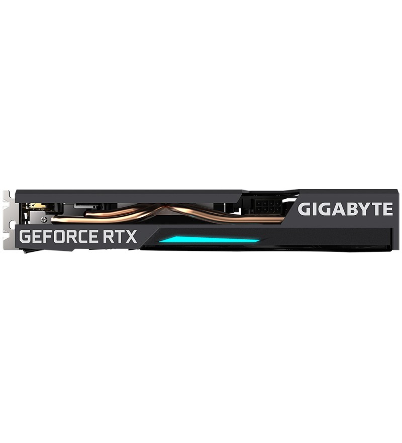 Placa de Vídeo Gigabyte RTX 3060 EAGLE 12G GV-N3060EAGLE-12GD con 12GB GDDR6/1777MHz/DisplayPort/HDMI