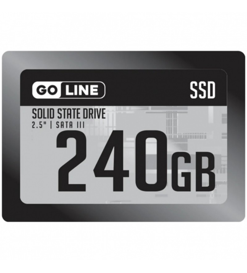 SSD 2.5" GoLine GL240SSD de 240GB - Negro