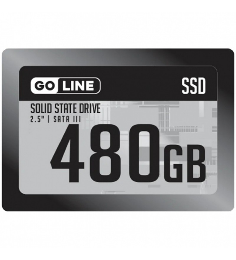 SSD 2.5" GoLine GL480SSD de 480GB - Negro