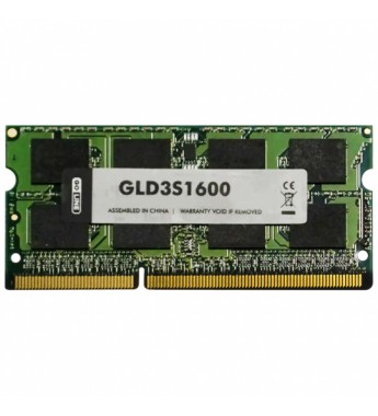 Memoria RAM para Notebook GoLine de 4GB GLD3S1600/4 DDR3/1600MHz - Verde