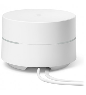 Router Google Wi-Fi GA02434-US AC1200 Dual-Band - Snow (Pack con 3 unidades)