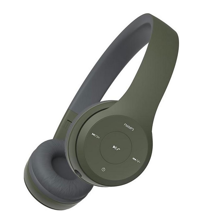 Auriculares Inalámbricos Havit HV-H2575BT Bluetooth/Micrófono - Military green
