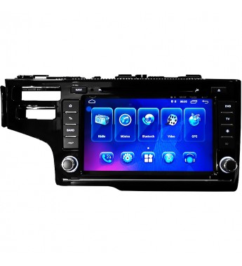 Central Multimedia Hetzer S650 de 8” para Honda Fit 2015/19 con Bluetooth/GPS/A6 – Negro