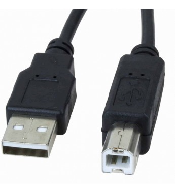 Cable de Impresora USB 2.0/ 10mts - Negro 