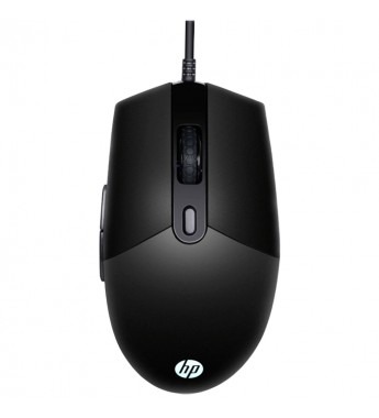 Mouse Gaming HP M260 con iluminación RGB/6400DPI Ajustable/6 Botones - Negro