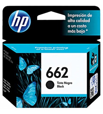 Cartucho de Tinta HP 662 CZ103AL 2mL - Negro