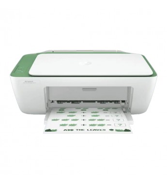 Impresora Multifuncioma HP DeskJet Ink Advantage 2375 Bivolt - Blanco/Verde