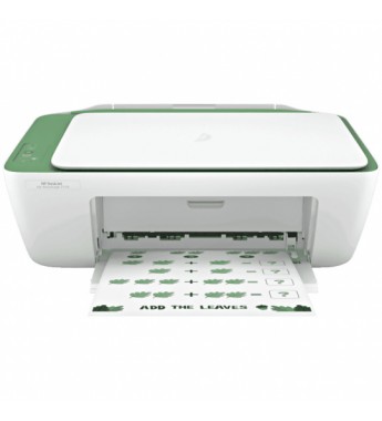 Impresora Multifuncional HP DeskJet Ink Advantage 2376 Bivolt - Blanco/Verde