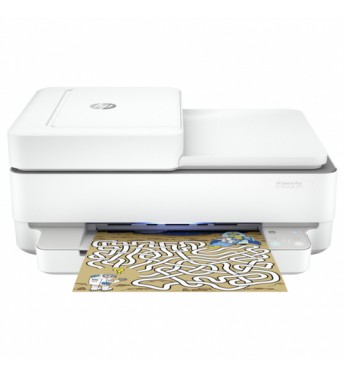 Impresora Multifuncional HP DeskJet Plus Ink Advantage 6475 Wi-Fi/Bivolt - Blanco