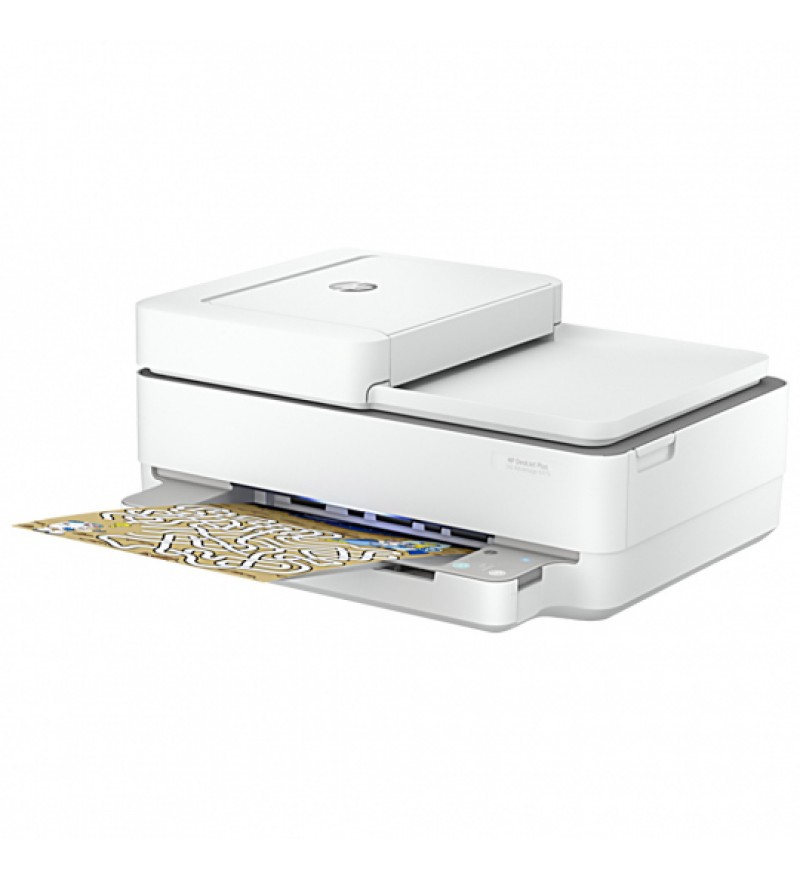 Impresora Multifuncional HP DeskJet Plus Ink Advantage 6475 Wi-Fi/Bivolt - Blanco