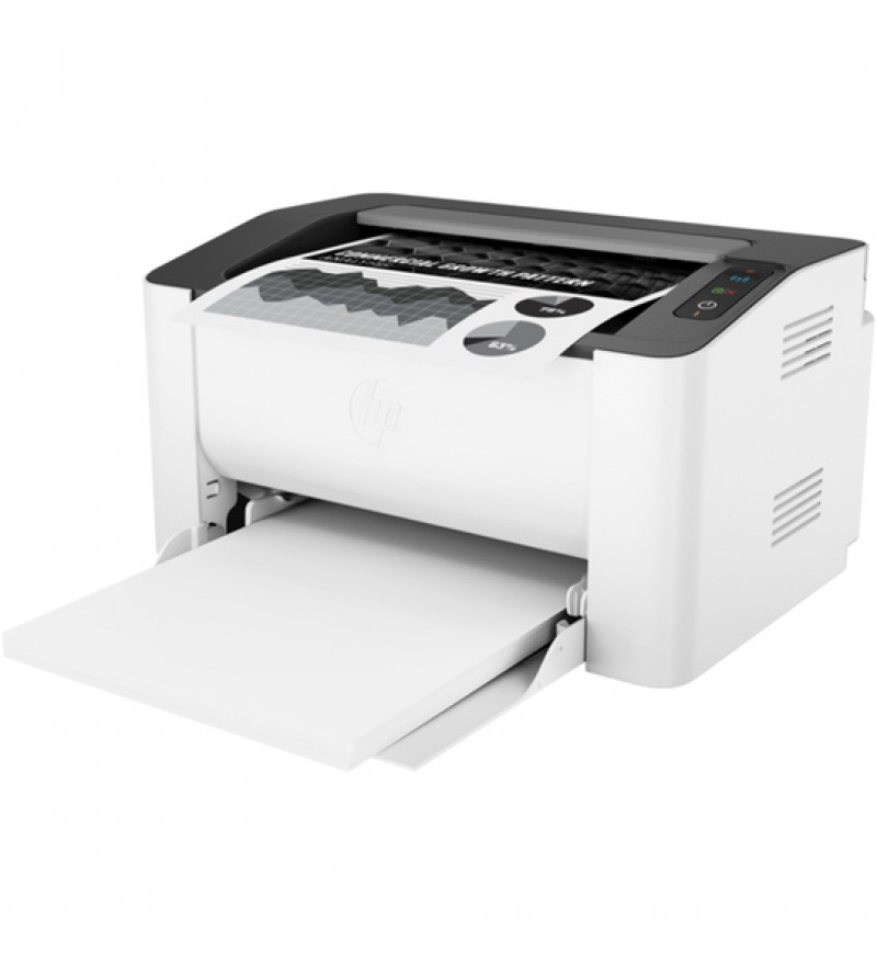 Impresora HP Laser 107w con Wi-Fi/220V - Blanco