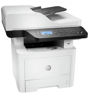 Impresora Multifuncional HP Laser 432fdn 3 en 1/Bivolt - Blanco/Gris
