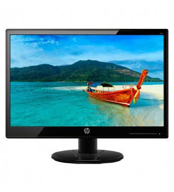 Monitor LED HP 19KA de 19" HD/VGA/60Hz/Bivolt - Negro