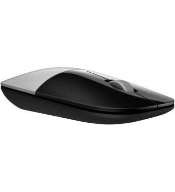 Mouse Óptico Inalámbrico HP Z3700 X7Q44AA con 1200DPI - Negro/Plata