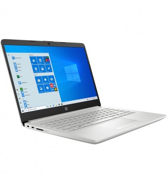 Notebook HP 14-cf2051la de 14" HD con Intel Core i3-10110U/4GB RAM/256GB SSD/W10 - Plata