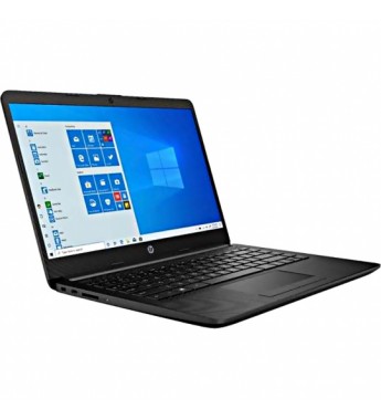 Notebook HP 14-DK1013DX de 14" con AMD Athlon 3050U/4GB RAM/128GB SSD/W10 - Negro