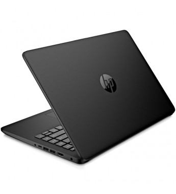 Notebook HP 14-dq0031dx de 14" HD con Intel Celeron N4020/4GB RAM/64GB eMMC/W11 - Negro