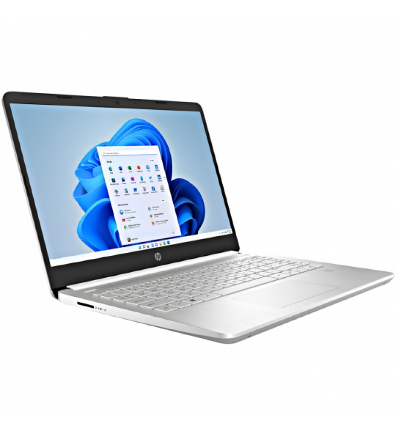 Notebook HP 14-dq2013dx de 14" HD Touch con Intel Core i3-1115G4/8GB RAM/256GB SSD/W10 - Plata