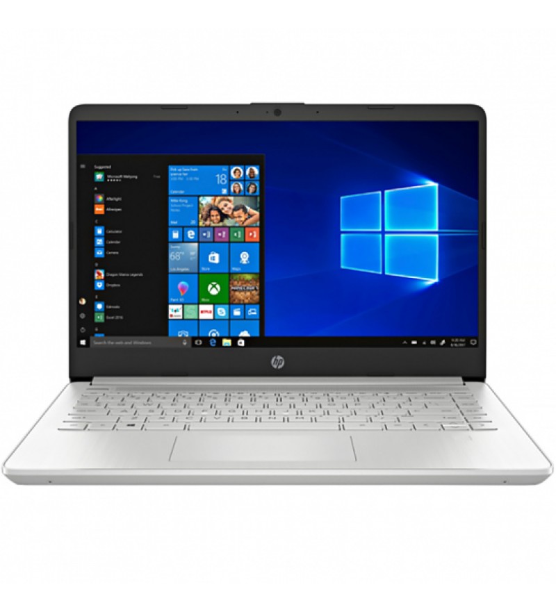 Notebook HP 14-dq2031tg de 14" FHD con Intel Core i3-1125G4/4GB RAM/128GB SSD/W10s - Plata