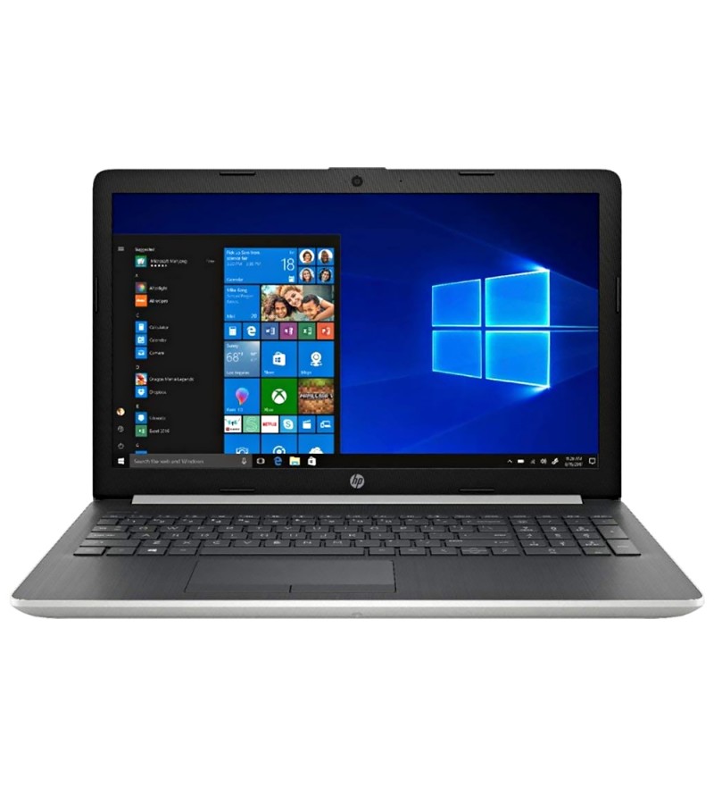 Notebook HP 15-da0041dx de 15.6" Touch HD con Intel i7-8550U/12GB RAM/512GB SSD/W10 - Plata