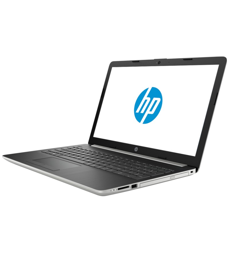 Notebook HP 15-da2022ca de 15.6" HD con Intel i7-10510U/8GB RAM/1TB HDD + 256GB SSD/W10 - Plata