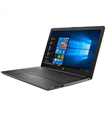 Notebook HP 15-da2018la de 15.6" HD con Intel Core i3-10110U/4GB RAM/1TB HDD/W10 - Gris