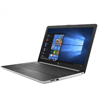 Notebook HP 15-da2020la de 15.6" HD con Intel Core i5-10210U/8GB RAM/256GB SSD/GeForce MX110 de 2GB/W10 - Plata