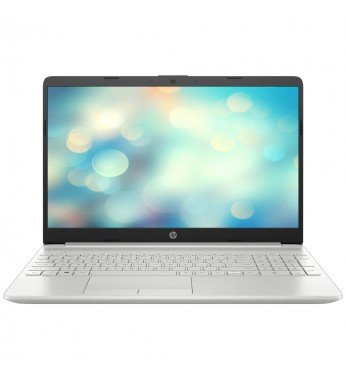 Notebook HP 15-dw2072cl de 15.6" HD Touch con Intel Core i7-1065G7/8GB RAM/512GB SSD/W10 - Plata