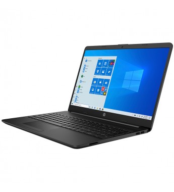 Notebook HP 15-dw3021wm de 15.6" HD con Intel Core i3-1115G4/4GB RAM/256GB SSD/W10 - Negro