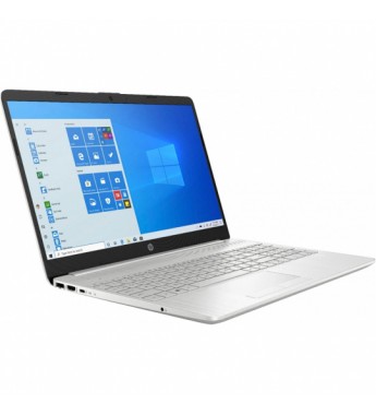 Notebook HP 15-dw3033dx de 15.6" FHD con Intel Core i3-1115G4/8GB RAM/256GB SSD/W10 - Plata